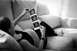Fotos de embarazo en casa