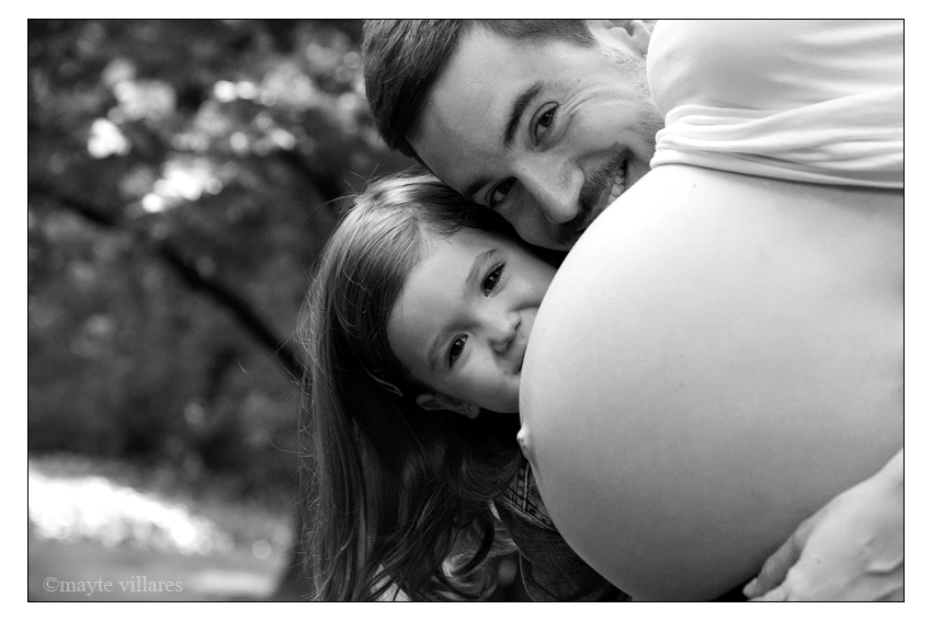 Sesión de fotos de embarazo en exteriores  Mayte Villares Fotografía